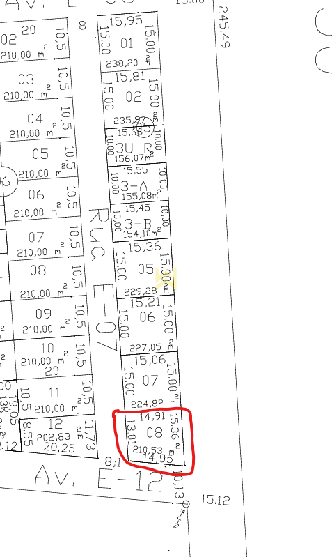 lote setor 45 vilhena ro Mapa lote de esquina flor de lis vilhena ro