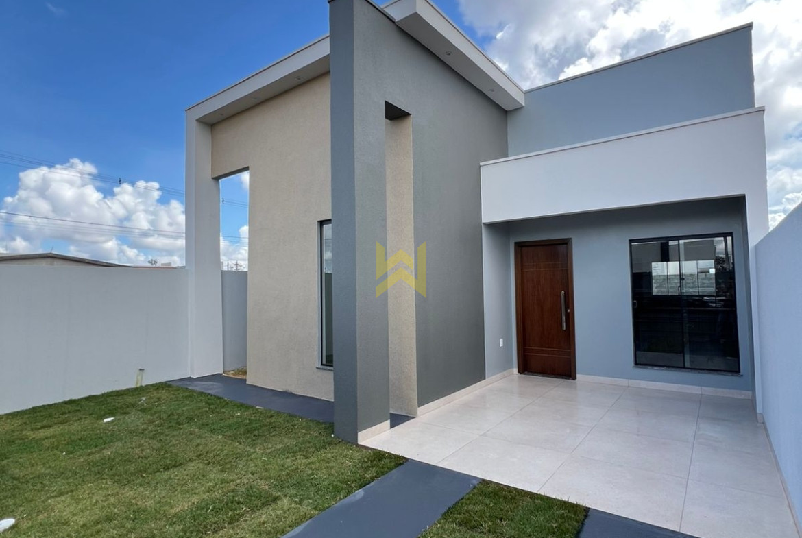 Fachada de casa à venda em Vilhena no bairro Cidade Verde 4