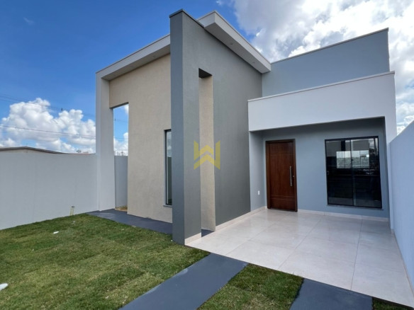 Fachada de casa à venda em Vilhena no bairro Cidade Verde 4