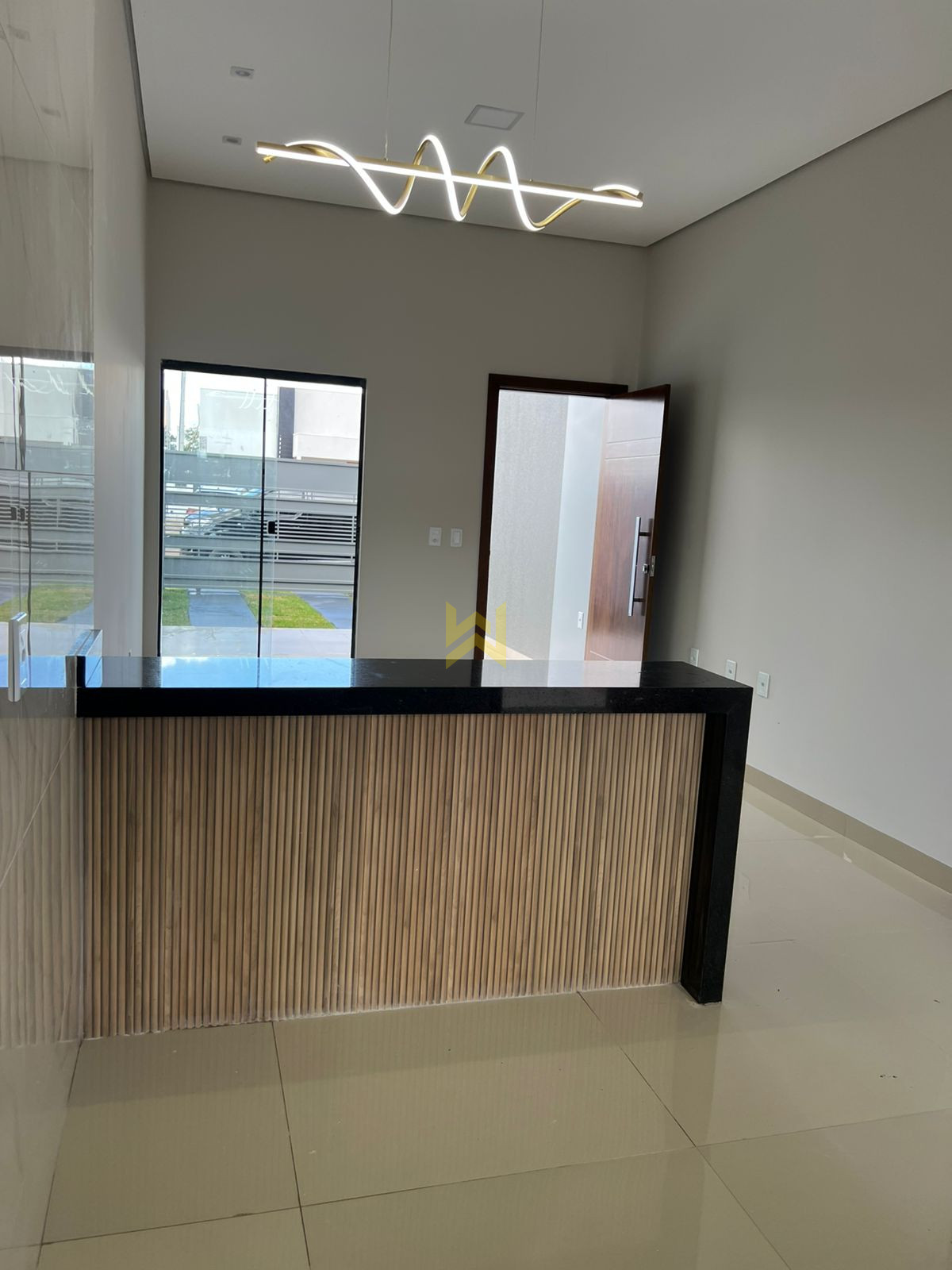 ozinha gourmet moderna Cozinha gourmet moderna com bancada em ilha e acabamento de alto padrão em Vilhena-RO